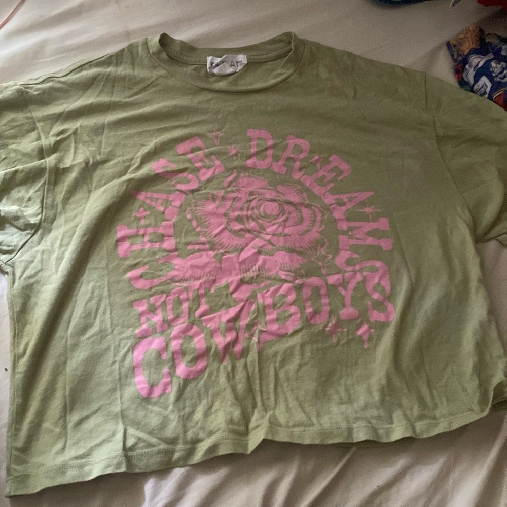 Green T-shirt